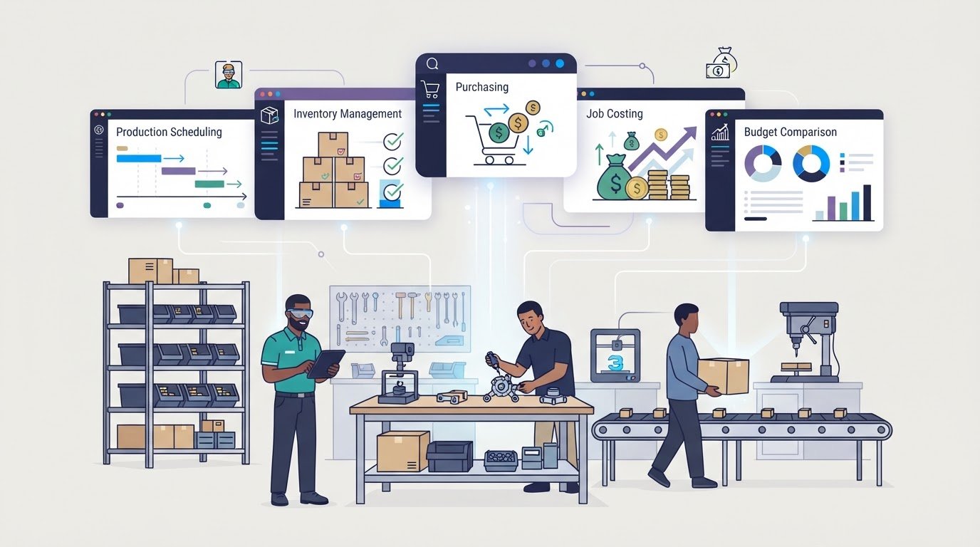 Manufacturing ERP for Small Operations: Compare Price and Fit